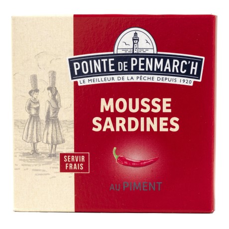 Mousse de sardines au piment en boîte de conserve | Pointe de Penmarc'h