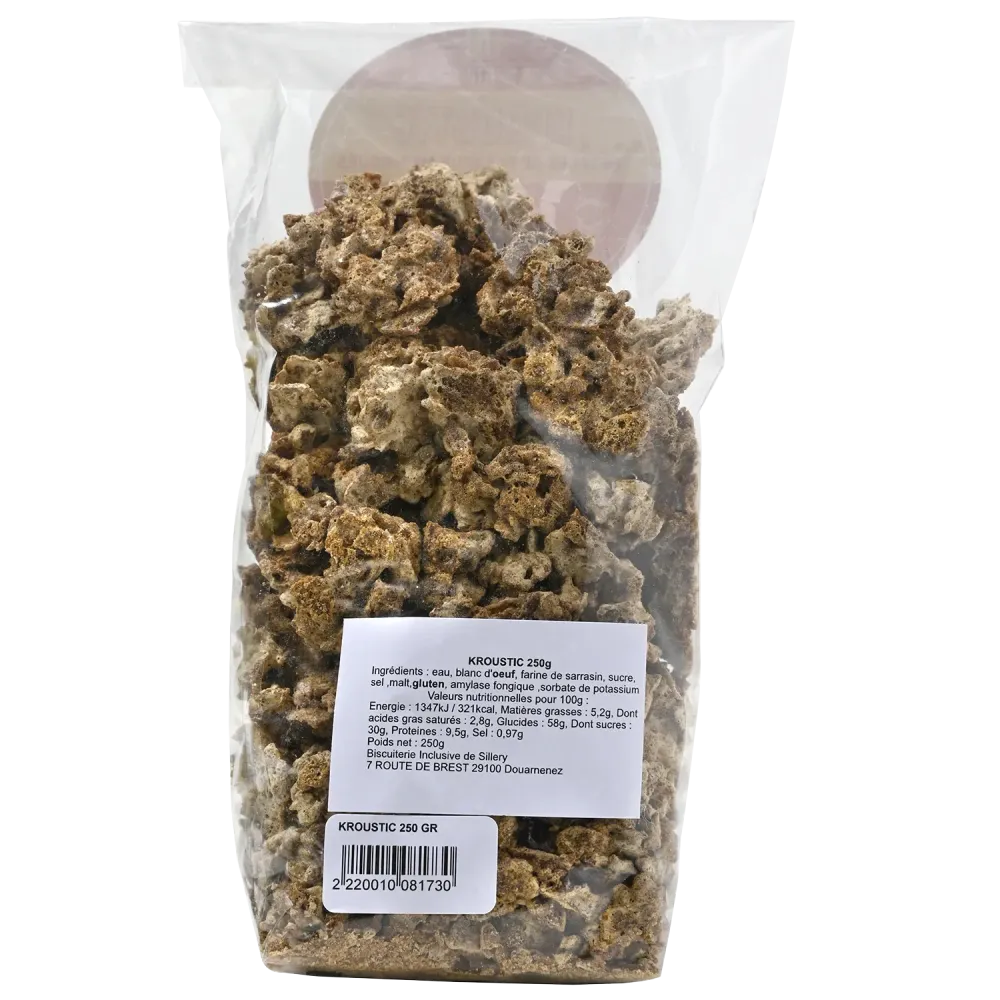 Kroustic - le sachet de 250 g | Pointe de Penmarc'h