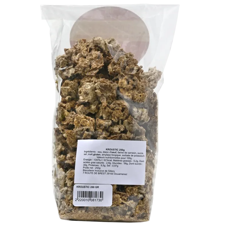 Kroustic - le sachet de 250 g | Pointe de Penmarc'h