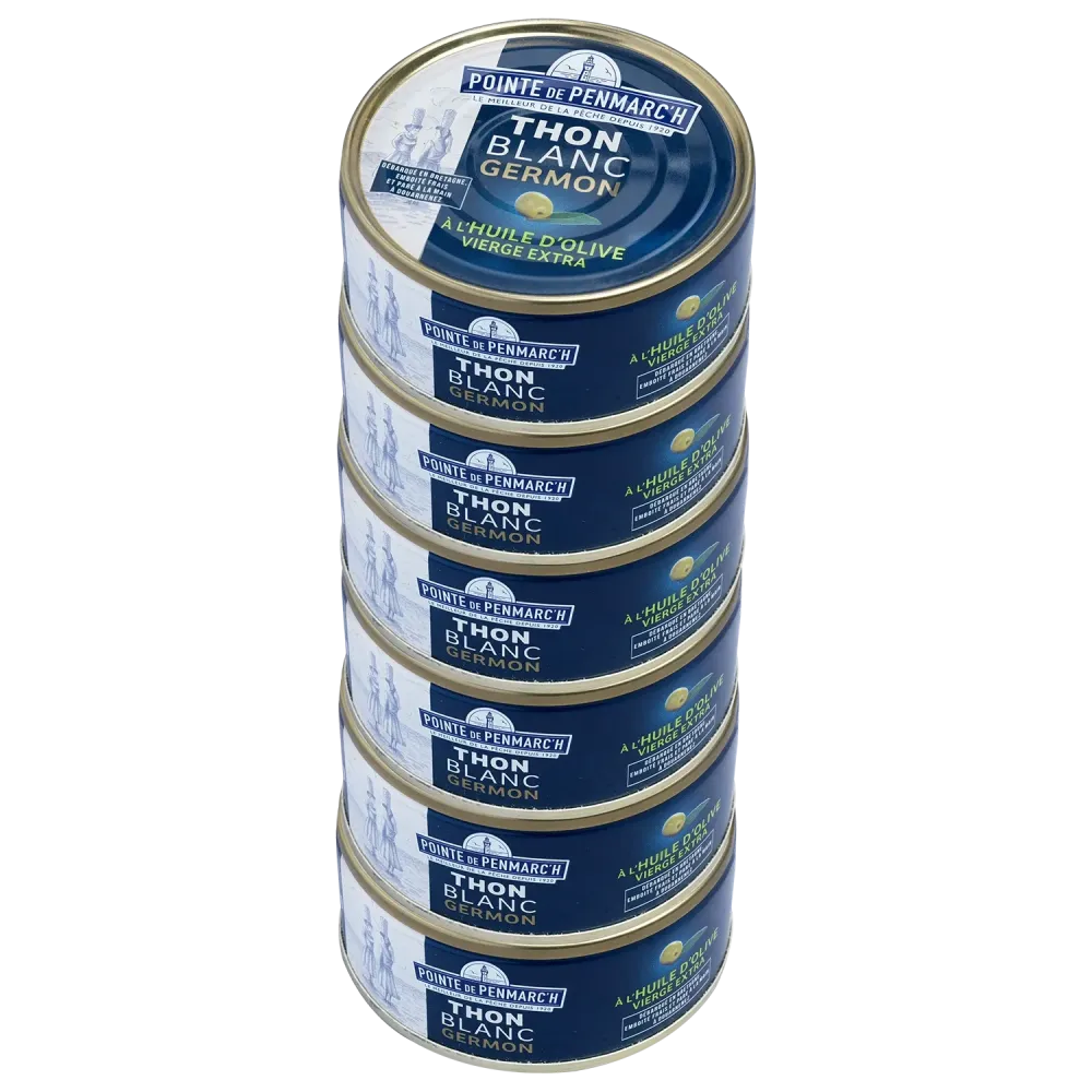 Thon blanc germon à l'huile d'olive - Saveur fine & moelleuse