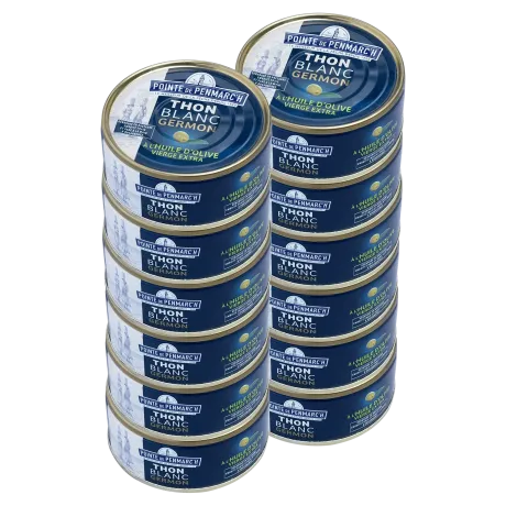 Thon blanc germon à l'huile d'olive - Saveur fine & moelleuse