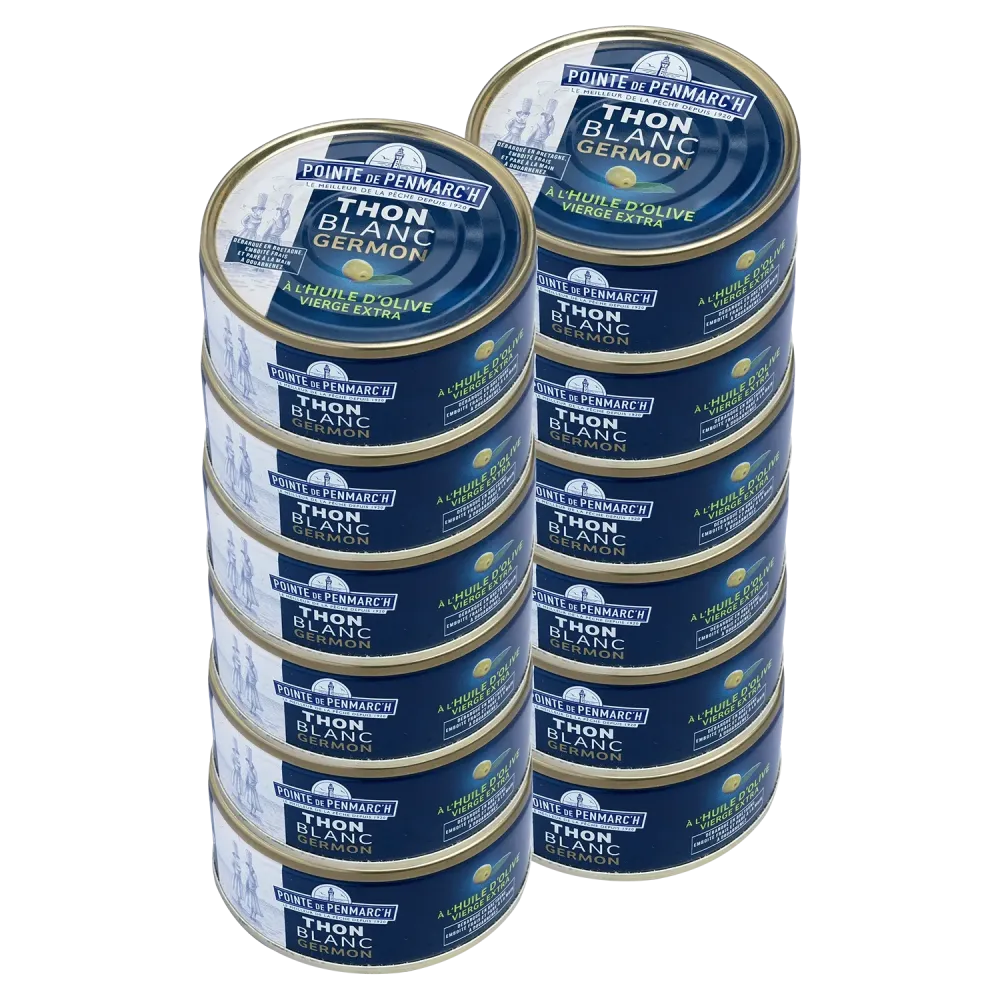 Thon blanc germon à l'huile d'olive - Saveur fine & moelleuse