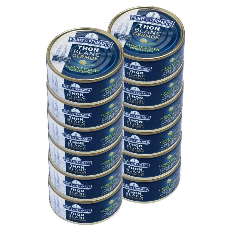 Thon blanc germon à l'huile d'olive - Saveur fine & moelleuse