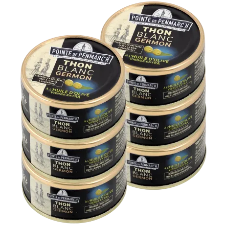 Thon blanc germon à l'huile d'olive vierge extra - Saveur et finesse