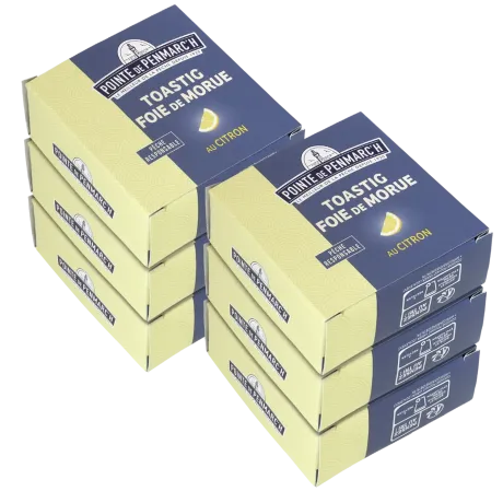 Mousse de foie de morue au citron - Tartinade onctueuse et citronnée