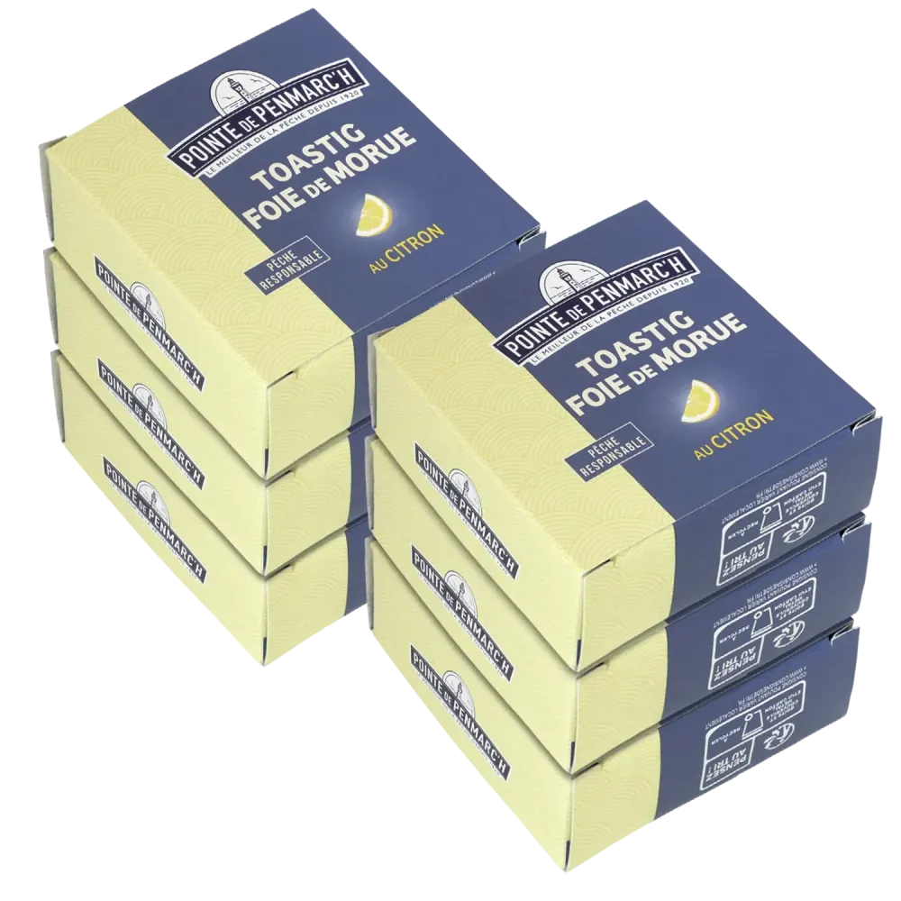 Mousse de foie de morue au citron - Tartinade onctueuse et citronnée