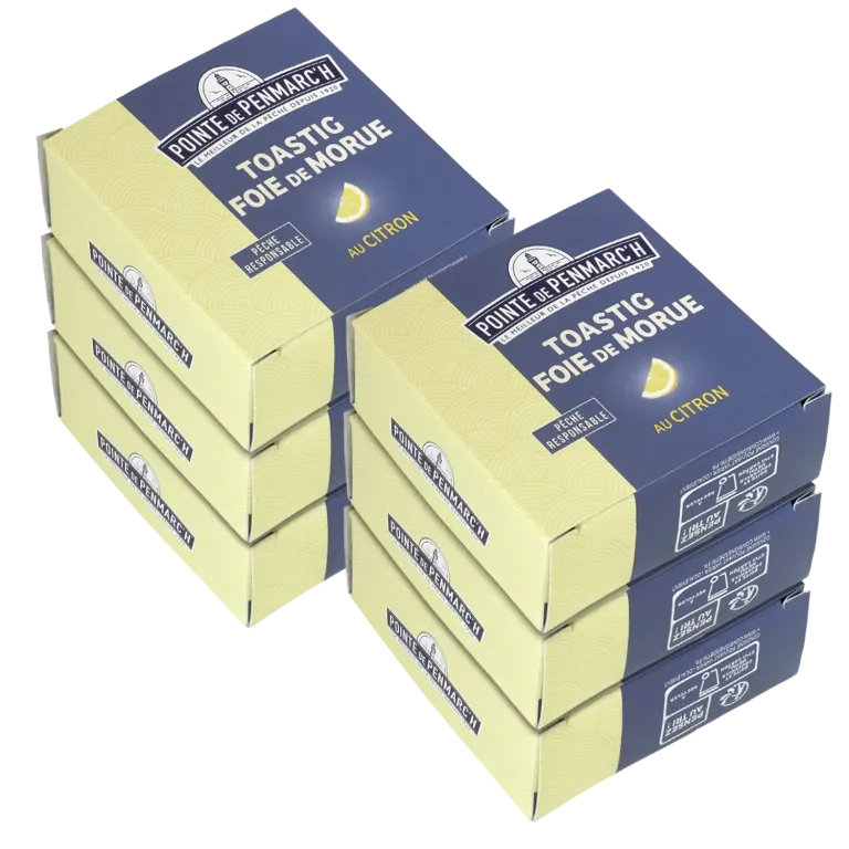 Mousse de foie de morue au citron - Tartinade onctueuse et citronnée