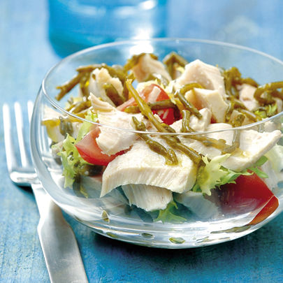 Salade de thon blanc germon et salicorne
