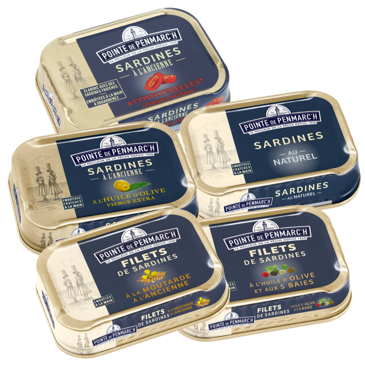 Composition les sardines savoureuses