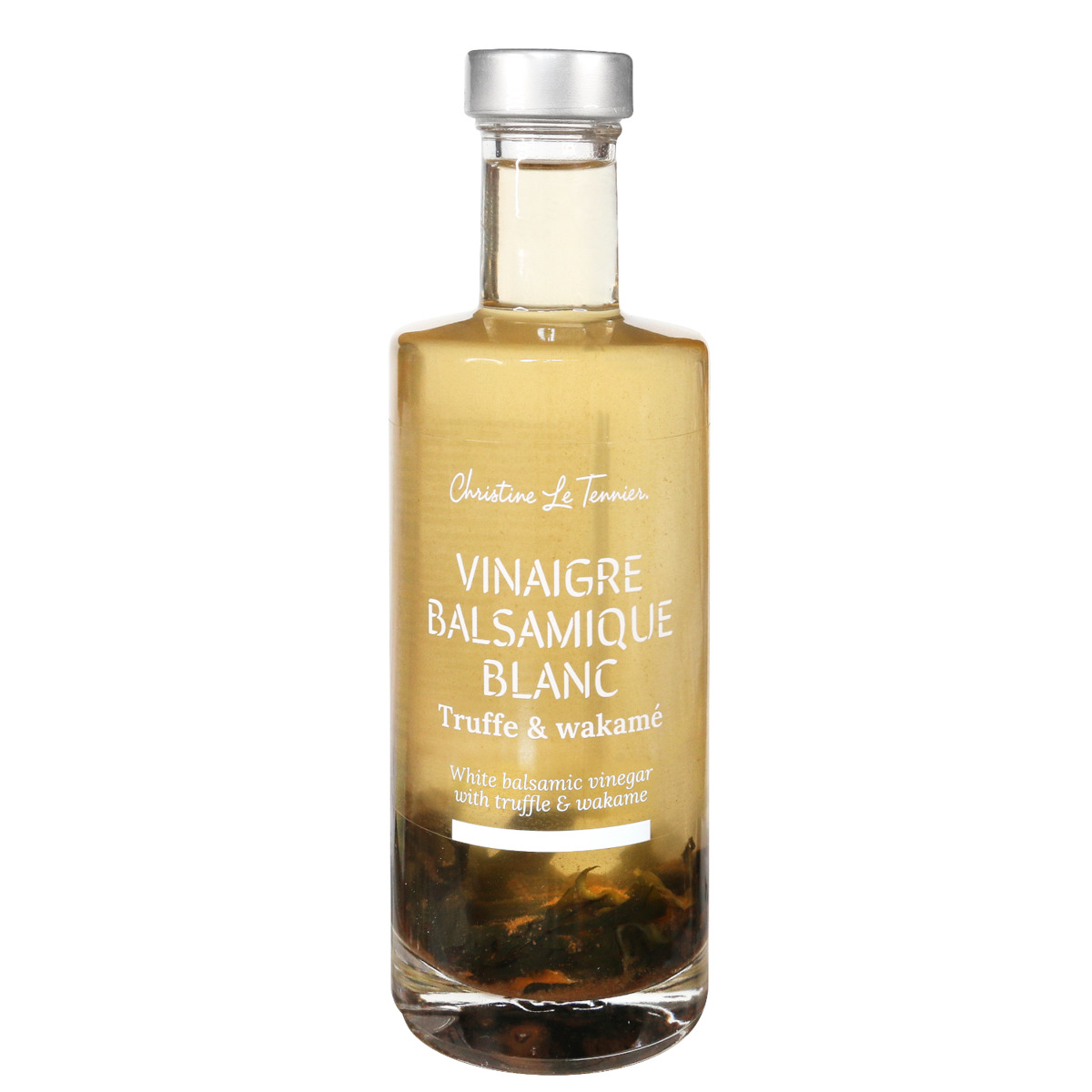 Vinaigre balsamique blanc, truffe et wakamé - la bouteille de 250 ml