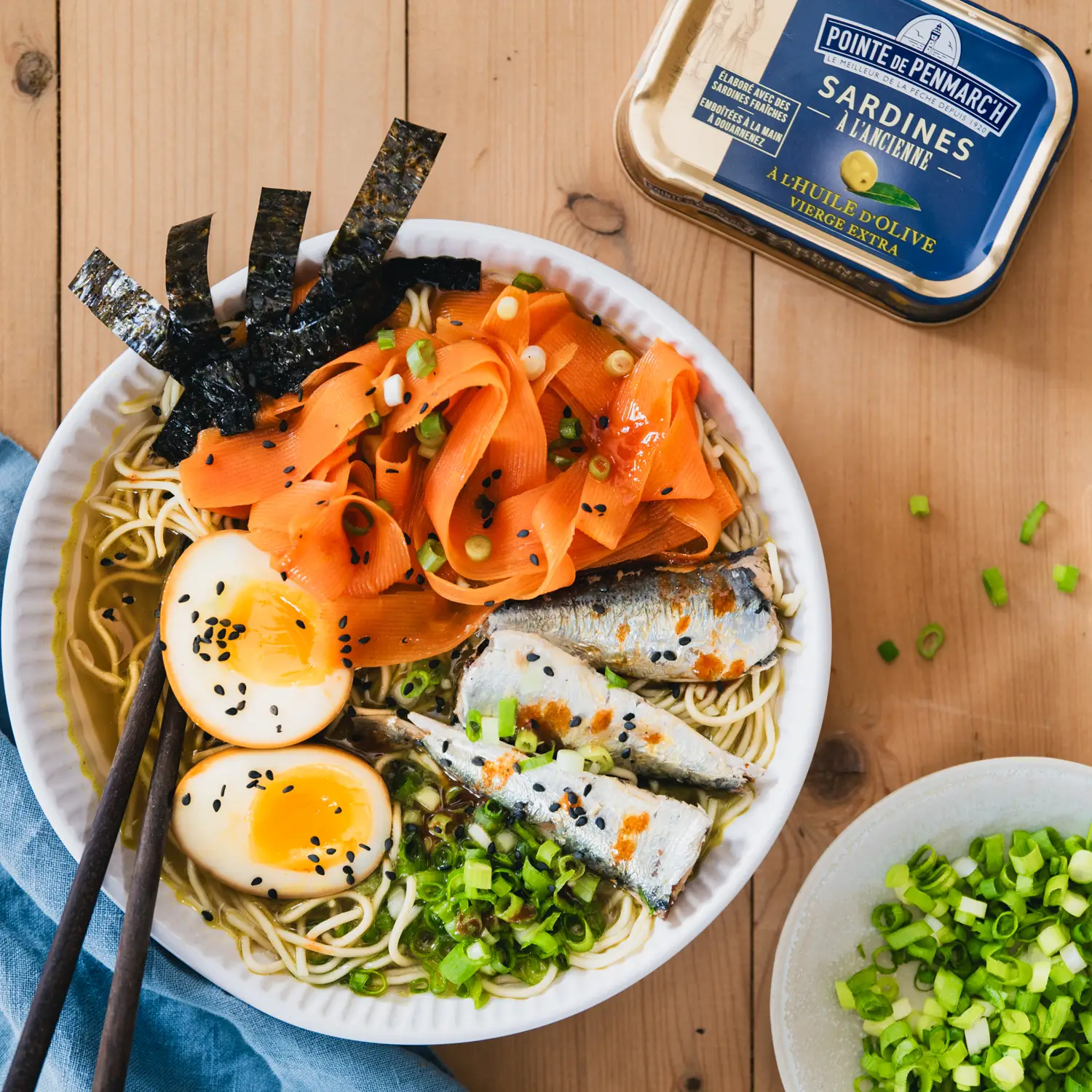 Ramen de sardines