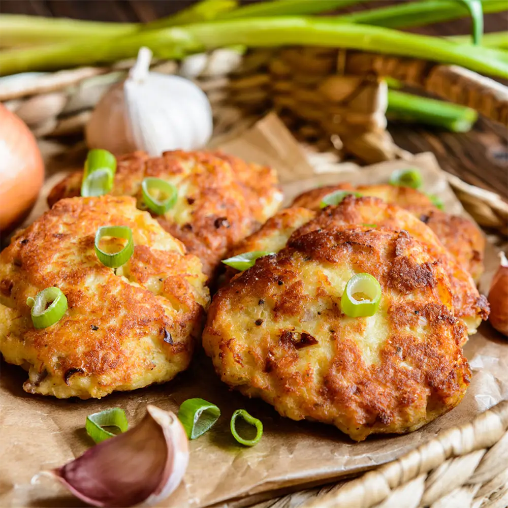 Galette rösti au thon blanc