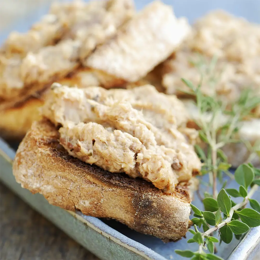 Rillettes de sardines à la moutarde