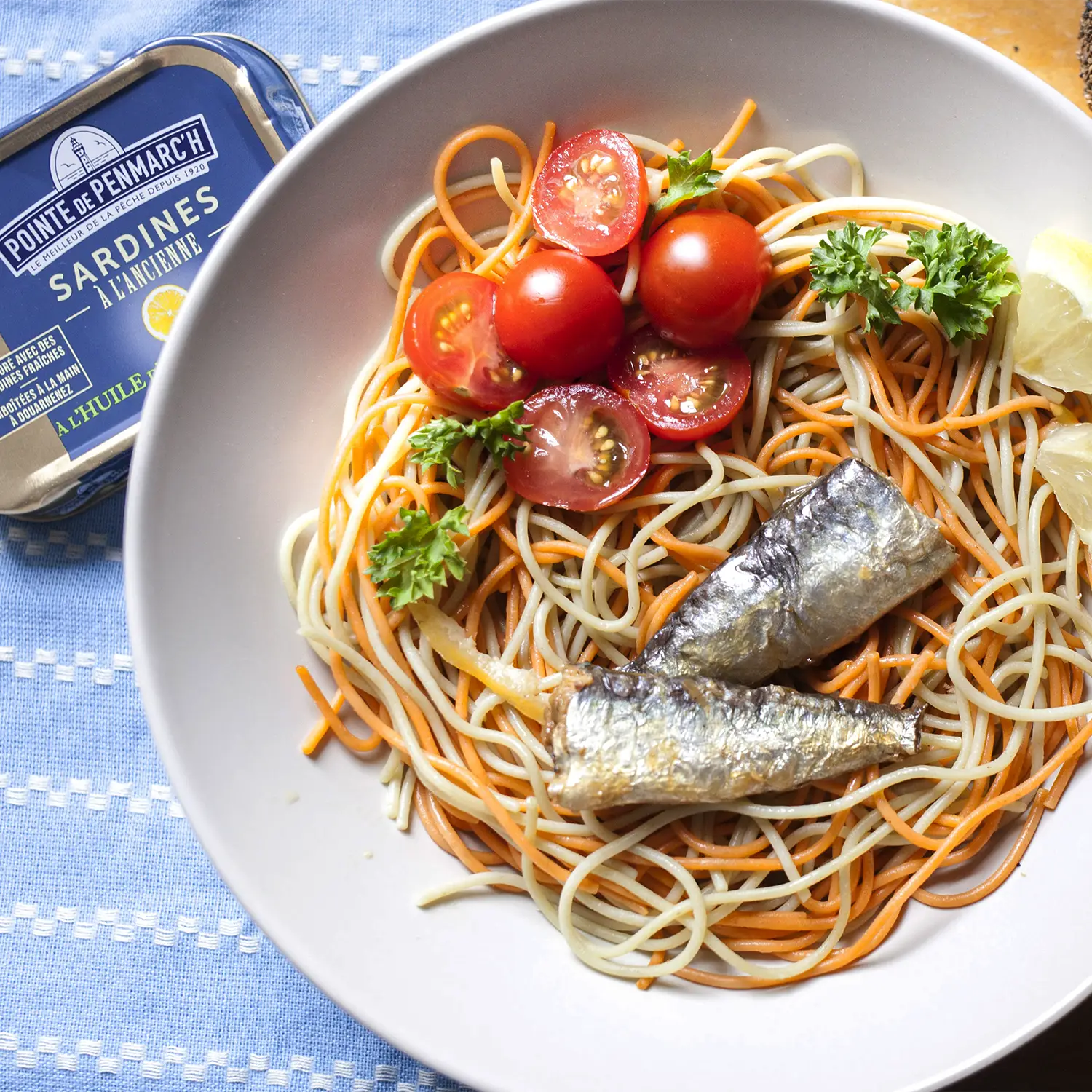 Spaghetti à la sardine